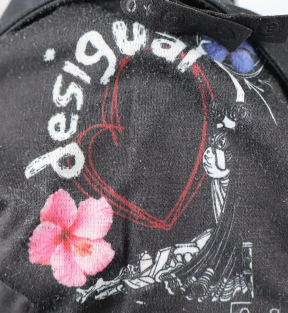 DESIGUAL VESTITO DONNA TG. M WOMAN CASUAL VINTAGE DRESS ABITO