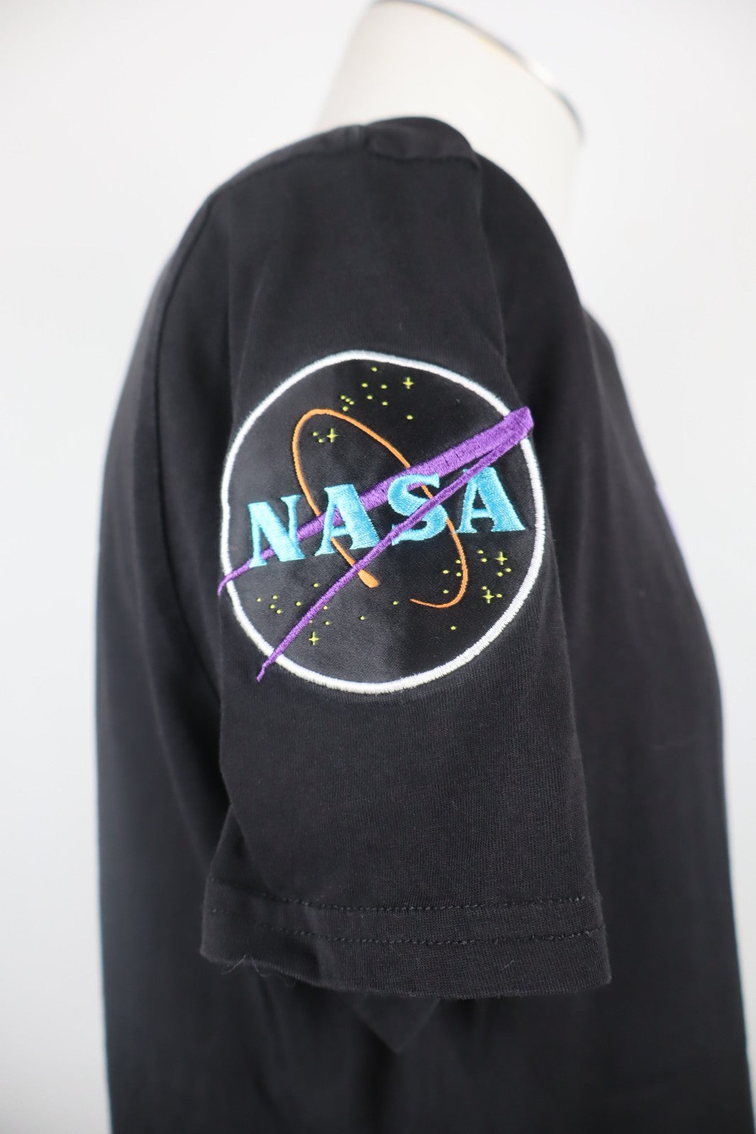 ALPHA INDUSTRIES NASA MAGLIA UOMO TG. XL MAN T-SHIRT CASUAL VINTAGE COTONE LOGO