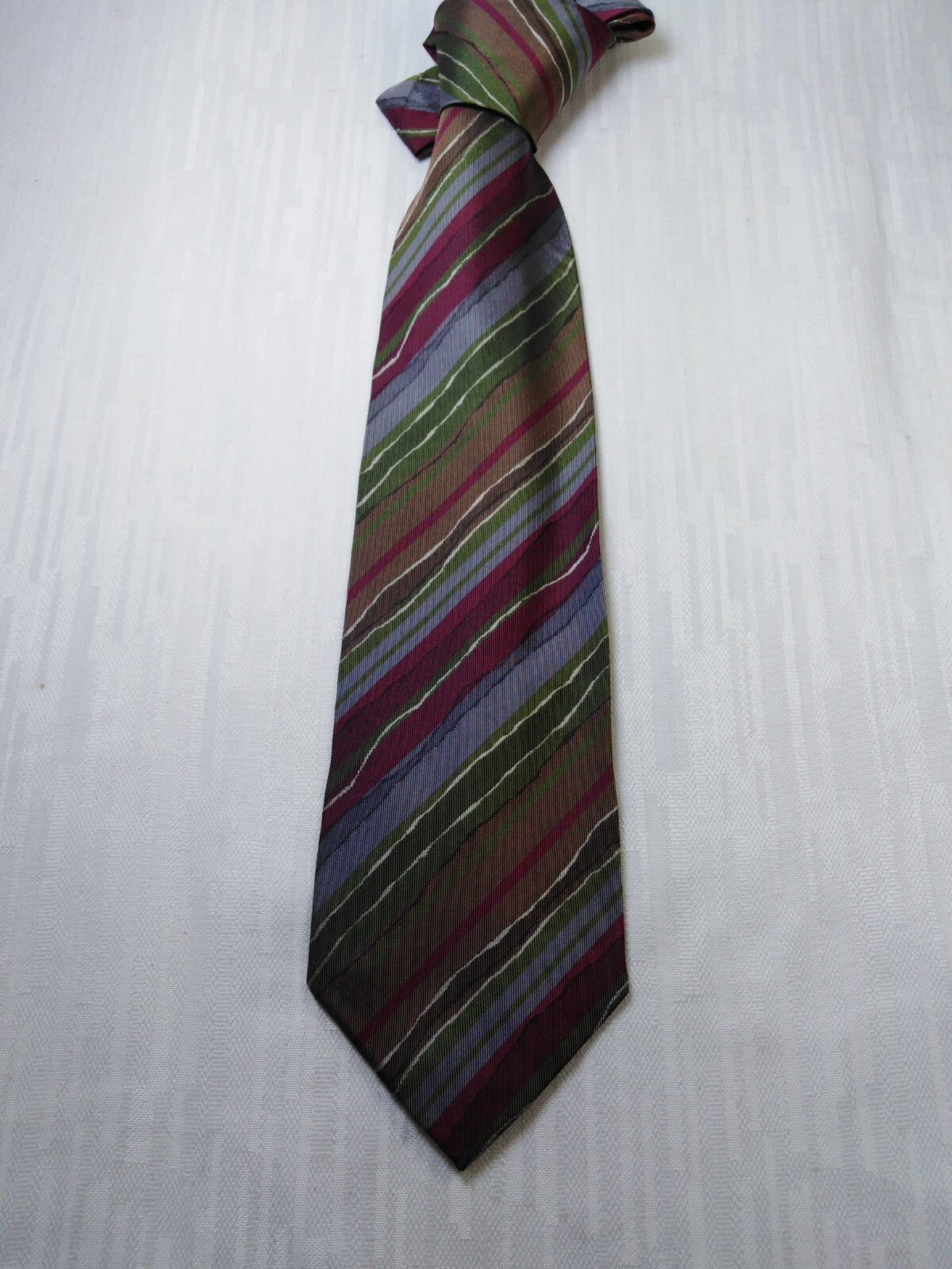ENRICO COVERI 100% SILK TIE SETA CRAVATTA NECKTIE MADE IN ITALY CLASSIC