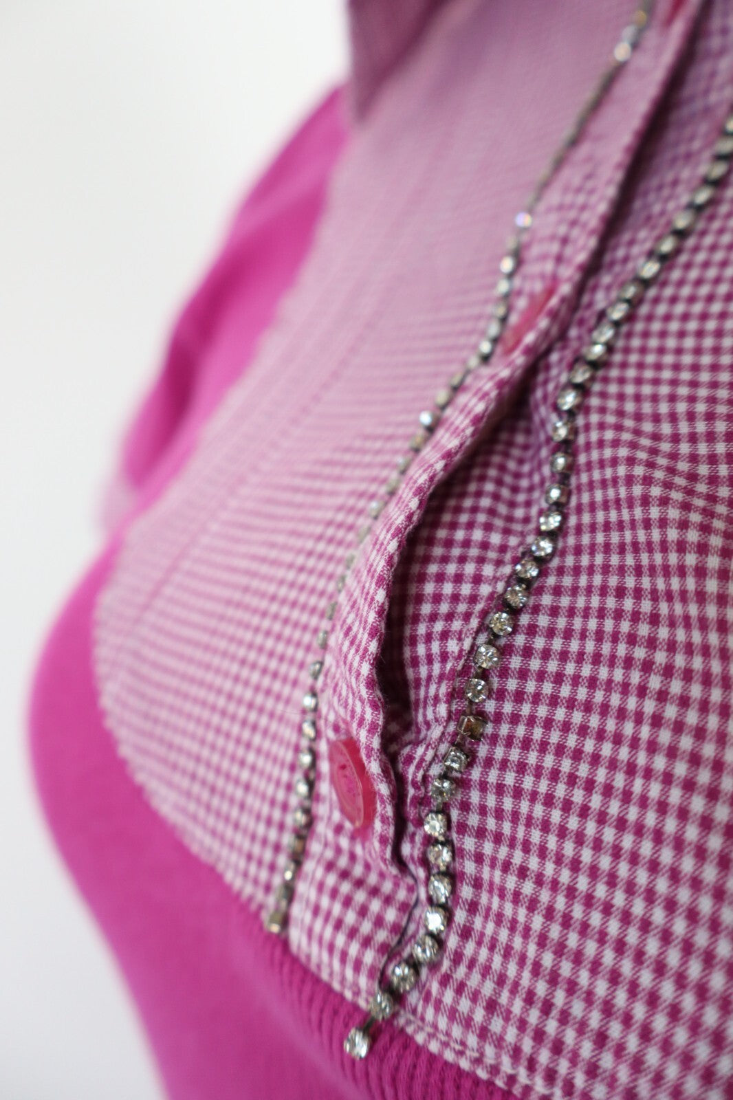 FRACOMINA POLO MAGLIA DONNA TG. M COTONE WOMAN SHIRT CASUAL VINTAGE