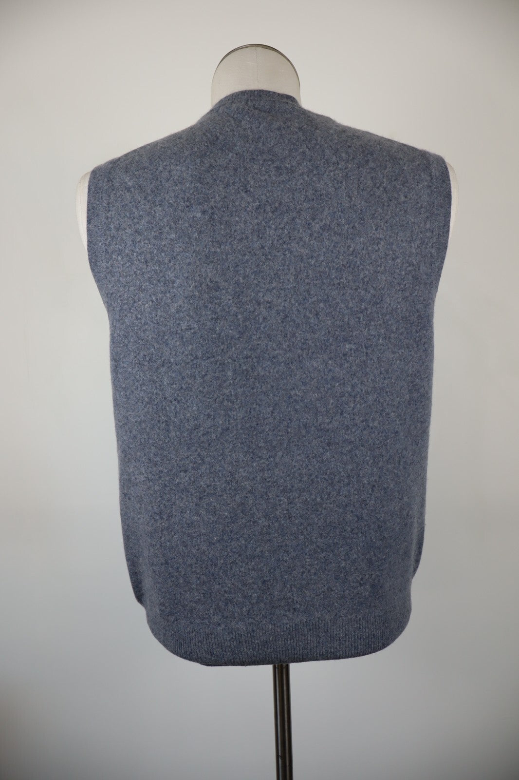 MARLBORO CLASSICS MAGLIONE SMANICATO LANA GILET UOMO Tg. L SWEATER MAN CASUAL