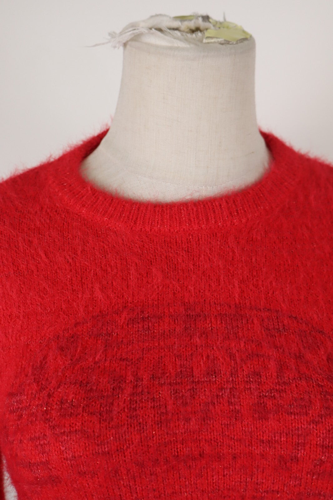 DESIGUAL MAGLIONE LANA MOHAIR DONNA TG XS WOMAN CASUAL SWEATER VINTAGE