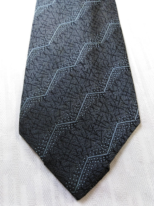 TRUSSARDI 100% SILK TIE SETA CRAVATTA NECKTIE MADE IN ITALY CLASSIC