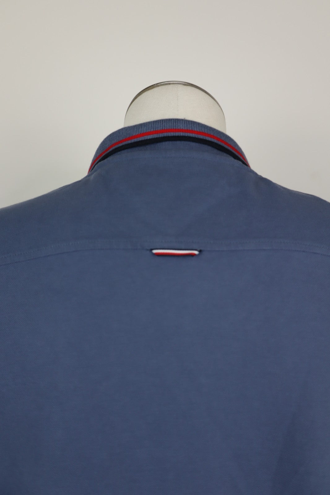 TOMMY HILFIGER POLO MAGLIA UOMO TG l MAN T-SHIRT CASUAL VINTAGE COTONE SLIM