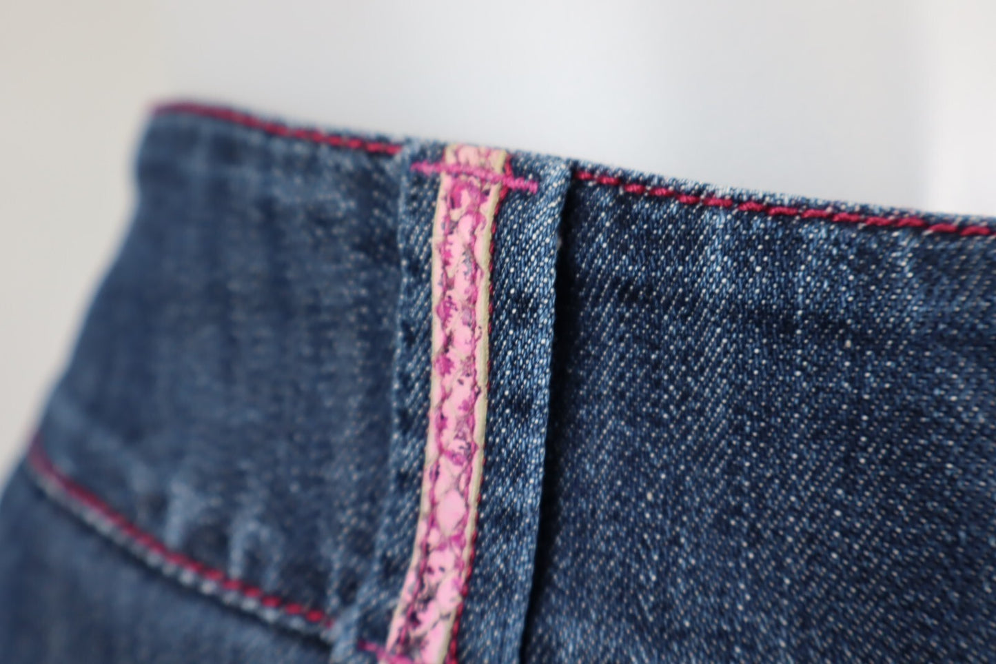 ROCCOBAROCCO JEANS GONNA DENIM DONNA WOMAN SKIRT Tg. 44 CASUAL VINTAGE COTONE