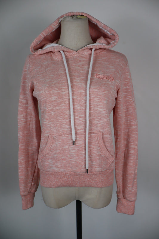 CARLSBERG FELPA CON CAPPUCCIO DONNA Tg S WOMAN CASUAL VINTAGE SPORT SWEATSHIRT