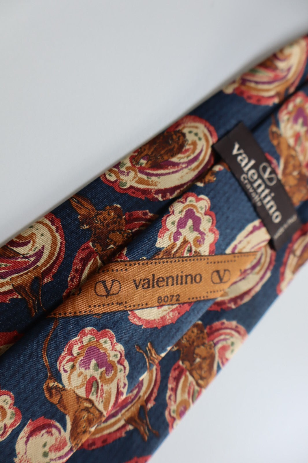 VALENTIINO 100% SILK TIE SETA CRAVATTA NECKTIE MADE IN ITALY CLASSIC
