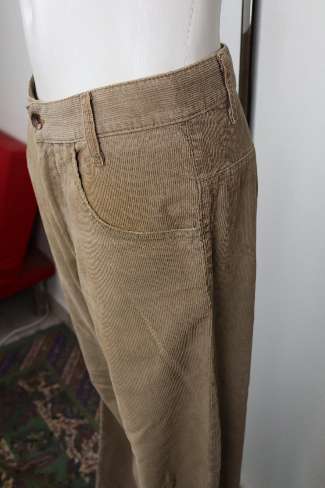 ENERGIE PANTALONE UOMO CASUAL TG. 43 MAN VINTAGE PANTS VELLUTO