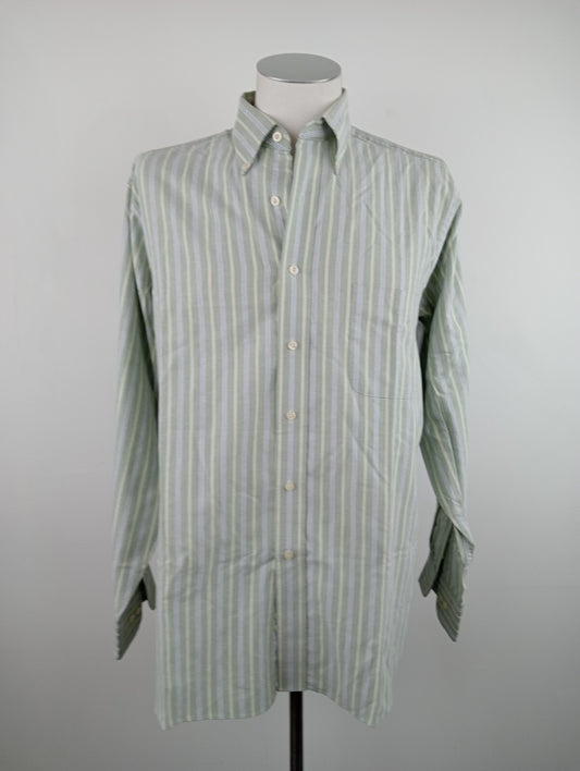 CHAPS CAMICIA UOMO TG. L MAN CASUAL VINTAGE SHIRT COTONE COTTON