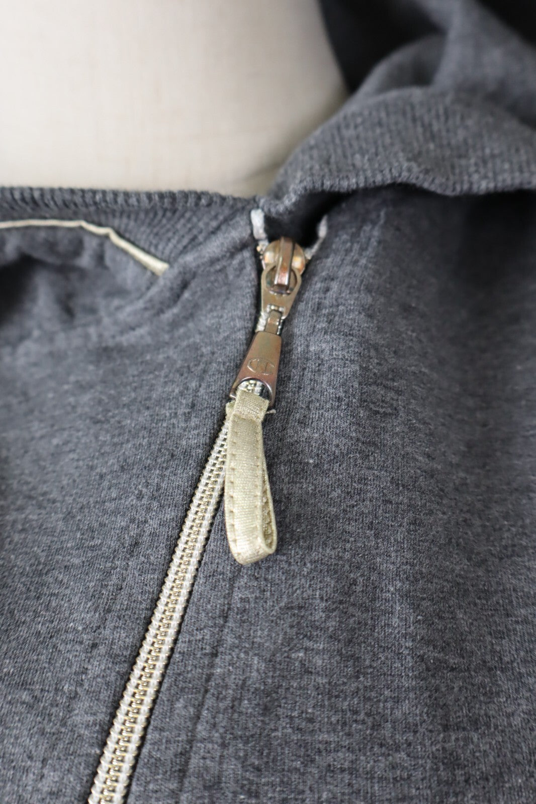 CHAMPION FELPA SMANICATA DONNA Tg XL WOMEN CASUAL VINTAGE SPORT SWEATSHIRT ZIP