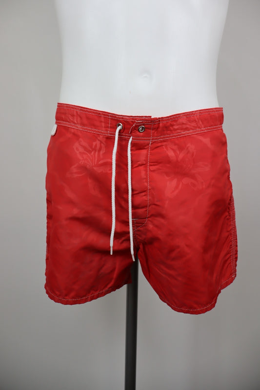 SUNDEK COSTUME PANTALONCINO MARE UOMO TG 31 MAN SWIMSUIT VINTAGE CASUAL LOGO