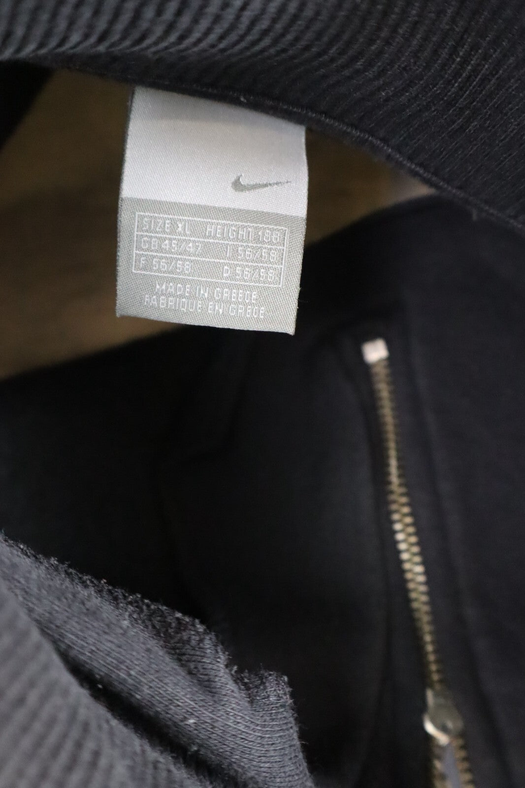 NIKE FELPA MEZZA ZIP MAGLIA UOMO XL MAN SPORT JACKET SWEATSHIRT VINTAGE CASUAL