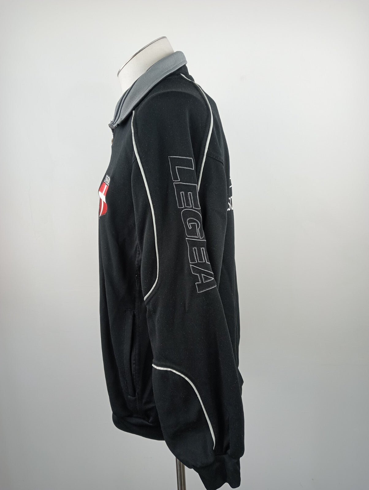 LEGEA SAVOIA FELPA SPORT CALCIO UOMO SOCCER L MAN VINTAGE JACKET CASUAL VINTAGE