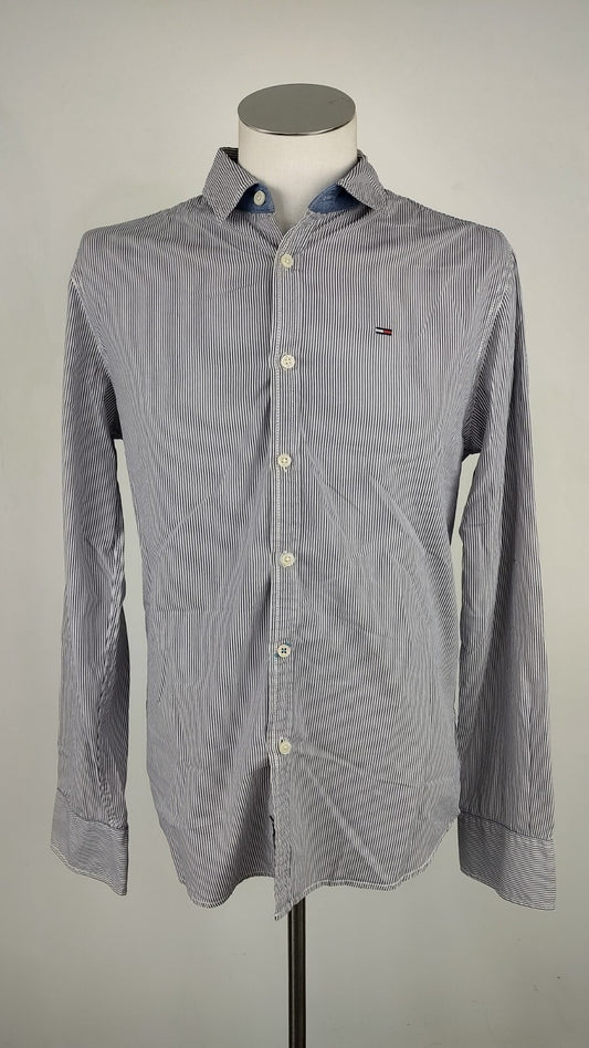 TOMMY HILFIGER CAMICIA UOMO TG. M MAN CASUAL VINTAGE SHIRT COTONE