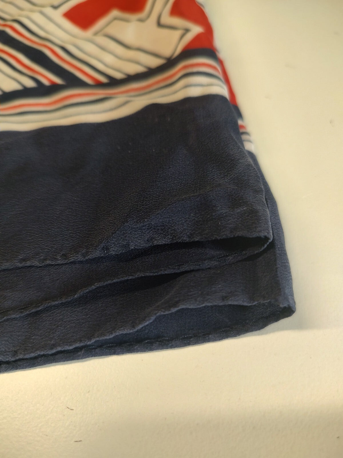 UMT COMO FOULARD 100% SILK SETA SCARVES SCARF SQUARE MADE ITALY