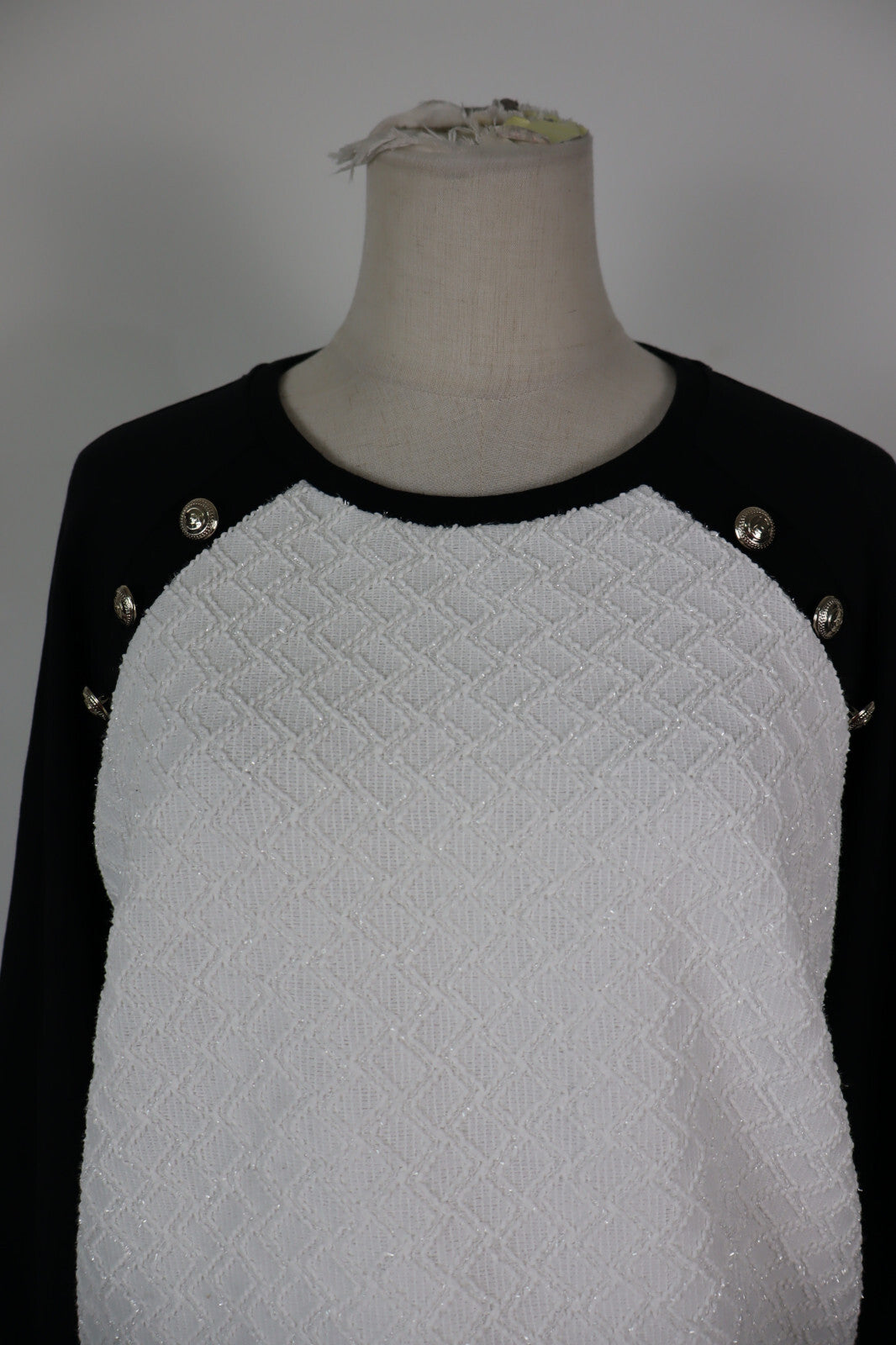 LIU JO MILANO DONNA Tg L WOMAN SPORT SWEATSHIRT VINTAGE CASUAL COTONE