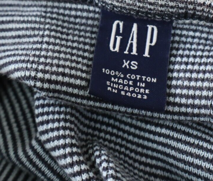 GAP MAGLIA DONNA COTONE TG. XS WOMAN T-SHIRT CASUAL VINTAGE COTTON