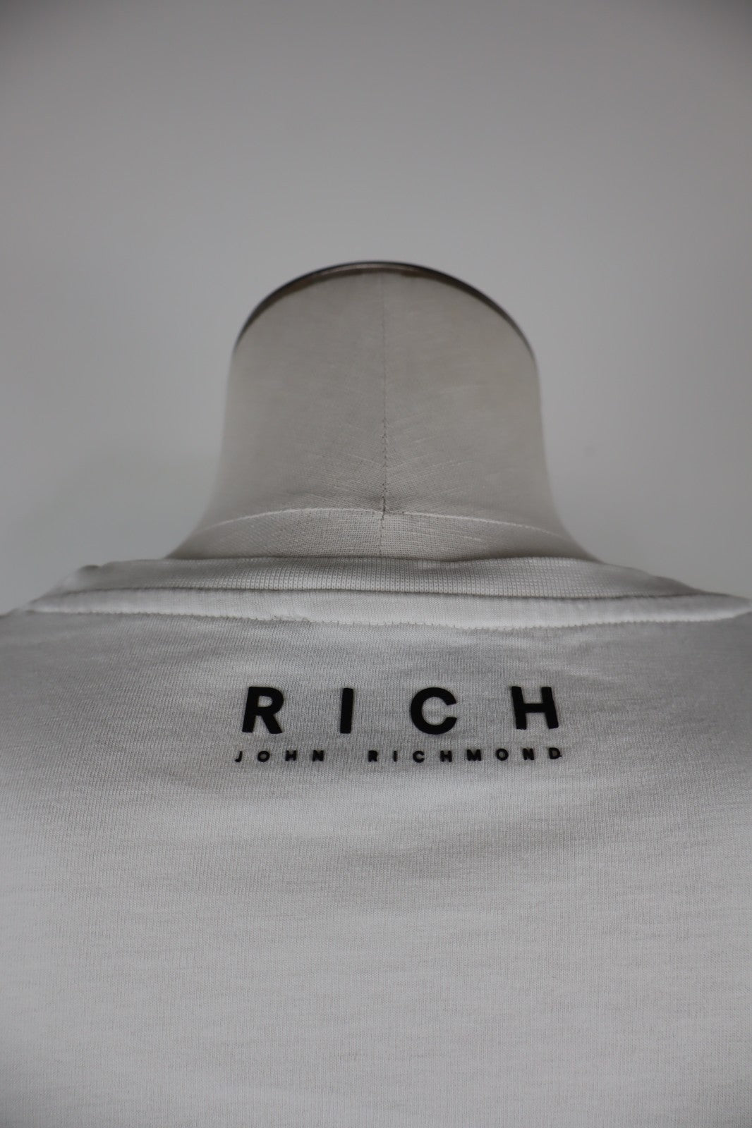 JOHN RICHMOND DAVID BOWIE MAGLIA UOMO TG L MAN T-SHIRT CASUAL VINTAGE COTONE