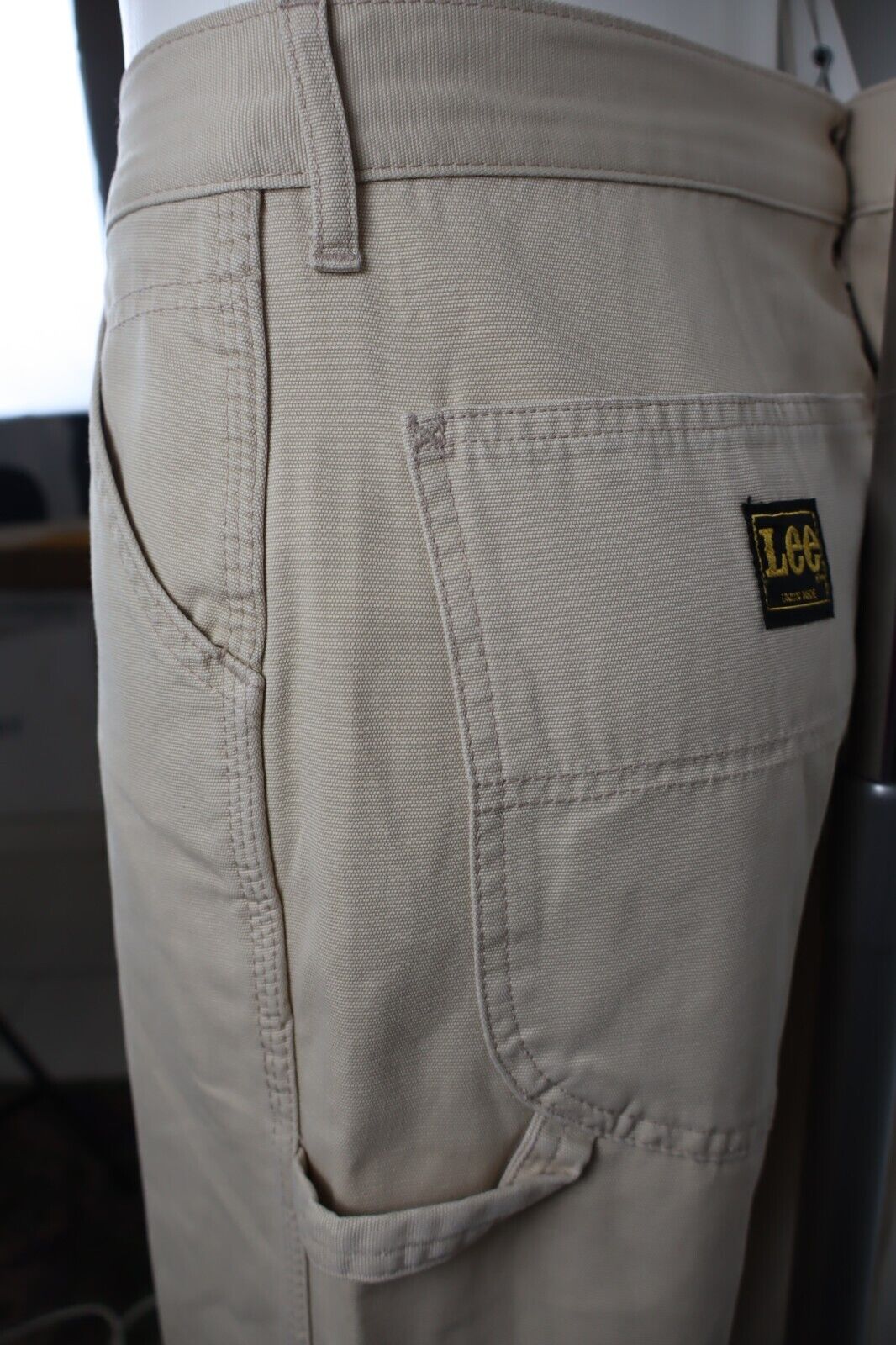 LEE PANTALONI UOMO TG 36 34 MAN PANTS COTONE COTTON CASUAL VINTAGE
