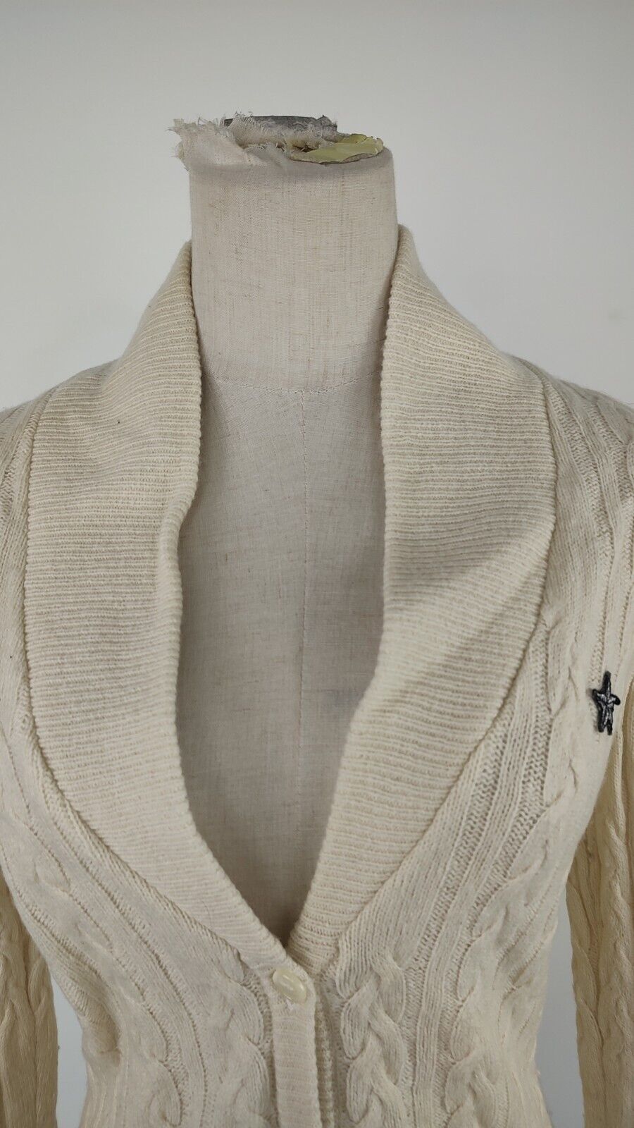 GANT MAGLIONE CARDIGAN LANA DONNA Tg  M WOMAN CASUAL SWEATER VINTAGE