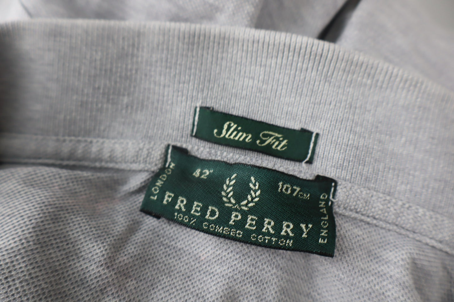 FRED PERRY POLO MAGLIA UOMO COTONE 42" 107CM MAN COTTON T-SHIRT CASUAL VINTAGE