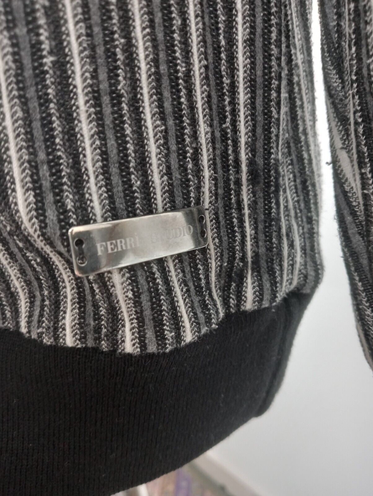 GIANFRANCO FERRE STUDIO MAGLIONE MAGLIA COTONE VINTAGE UOMO L MAN SWEATER CASUAL