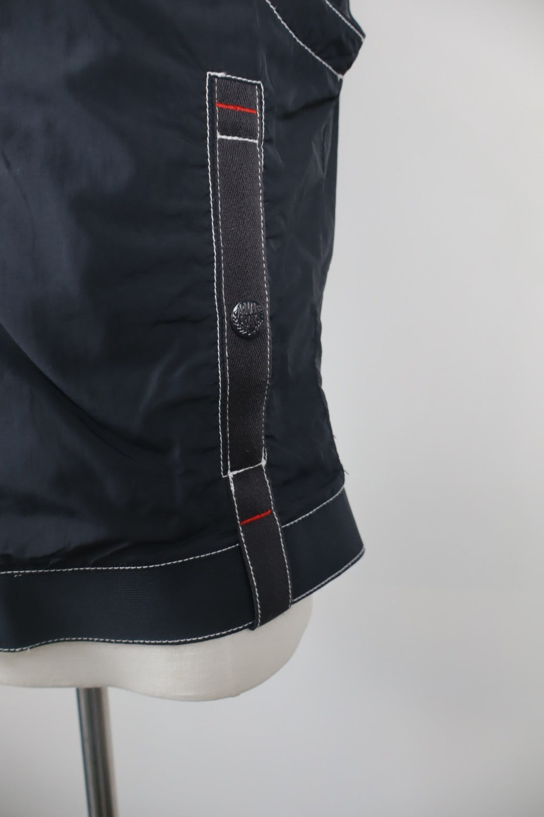ARMANI JEANS GIUBBINO SMANICATO GILET UOMO TG 46 MAN CASUAL VINTAGE JACKET