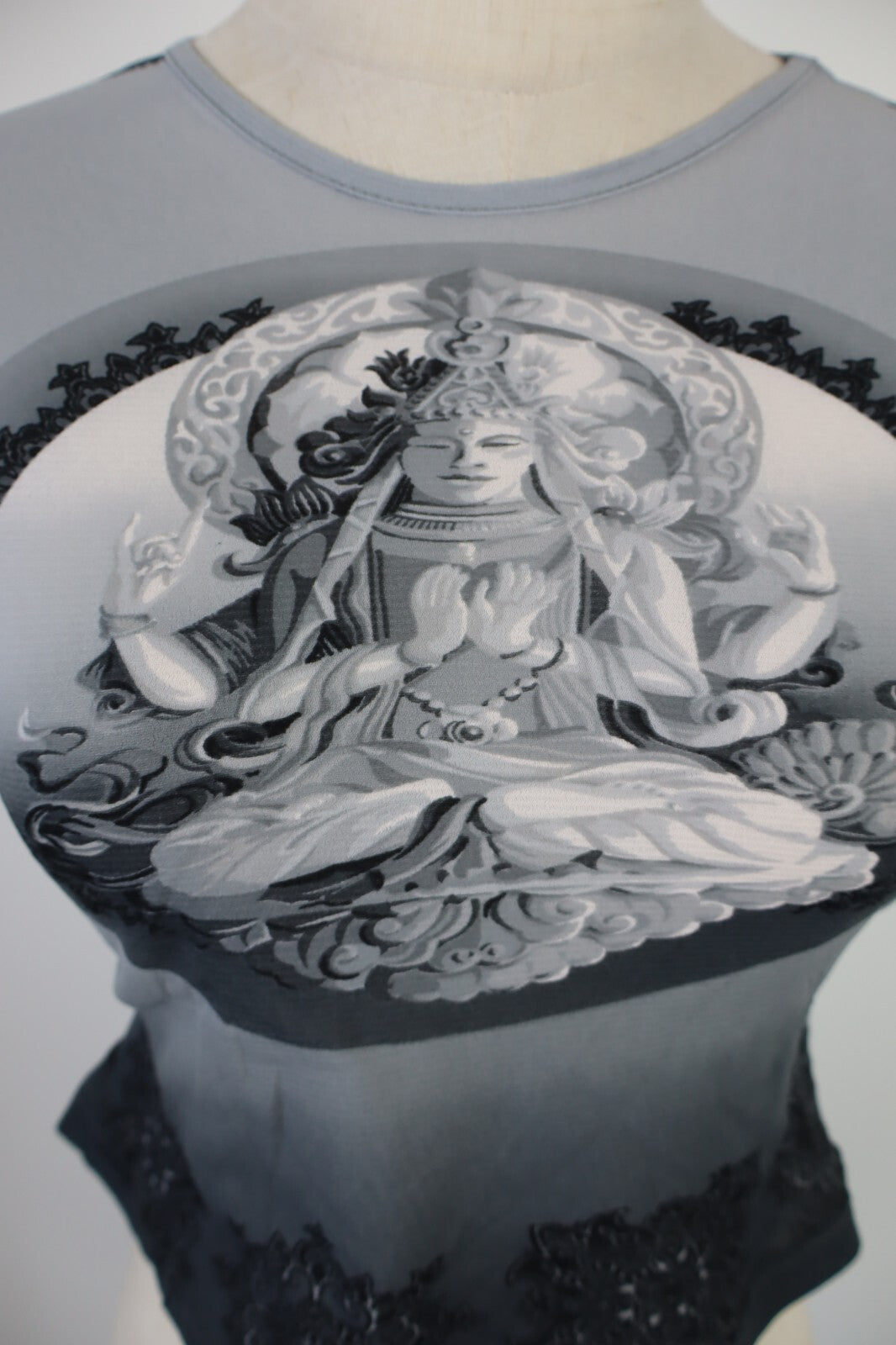 MAGLIA CROP TOP DONNA S WOMAN T-SHIRT STREETWEAR STAMPA INDIE GRUNGE Y2K 2000'S