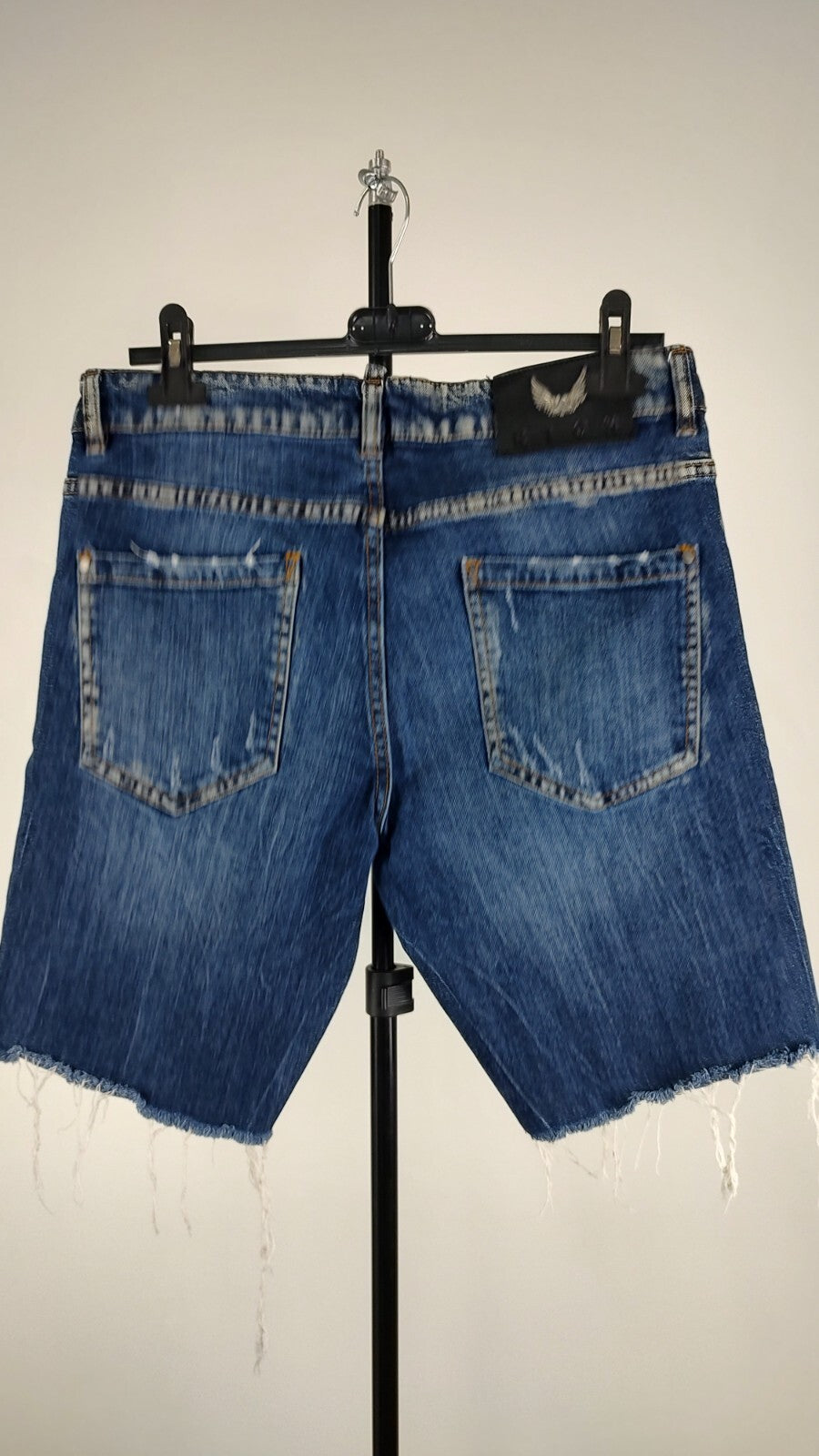 JOHN RICHMOND PANTALONE JEANS SHORTS UOMO W32 MAN VINTAGE CASUAL PANTS