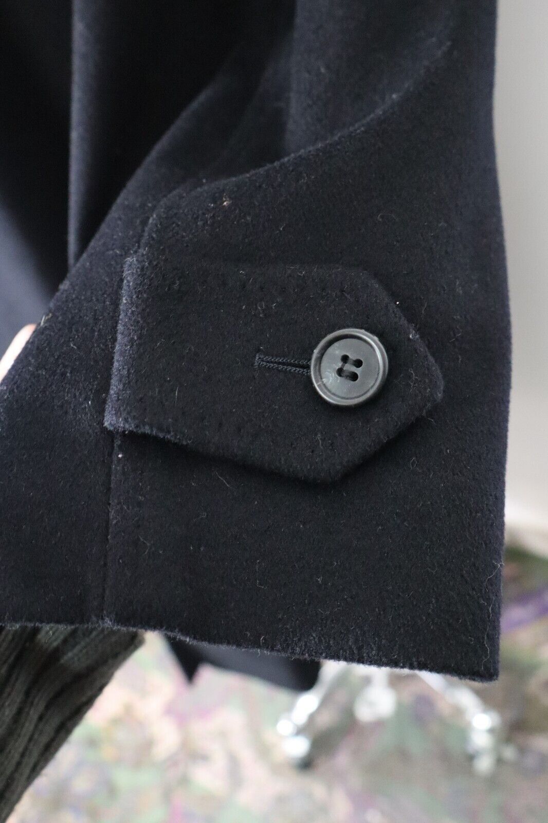 TRUSSARDI CAPPOTTO LANA GIUBBINO UOMO Tg. 2XL MAN CASUAL JACKET VINTAGE