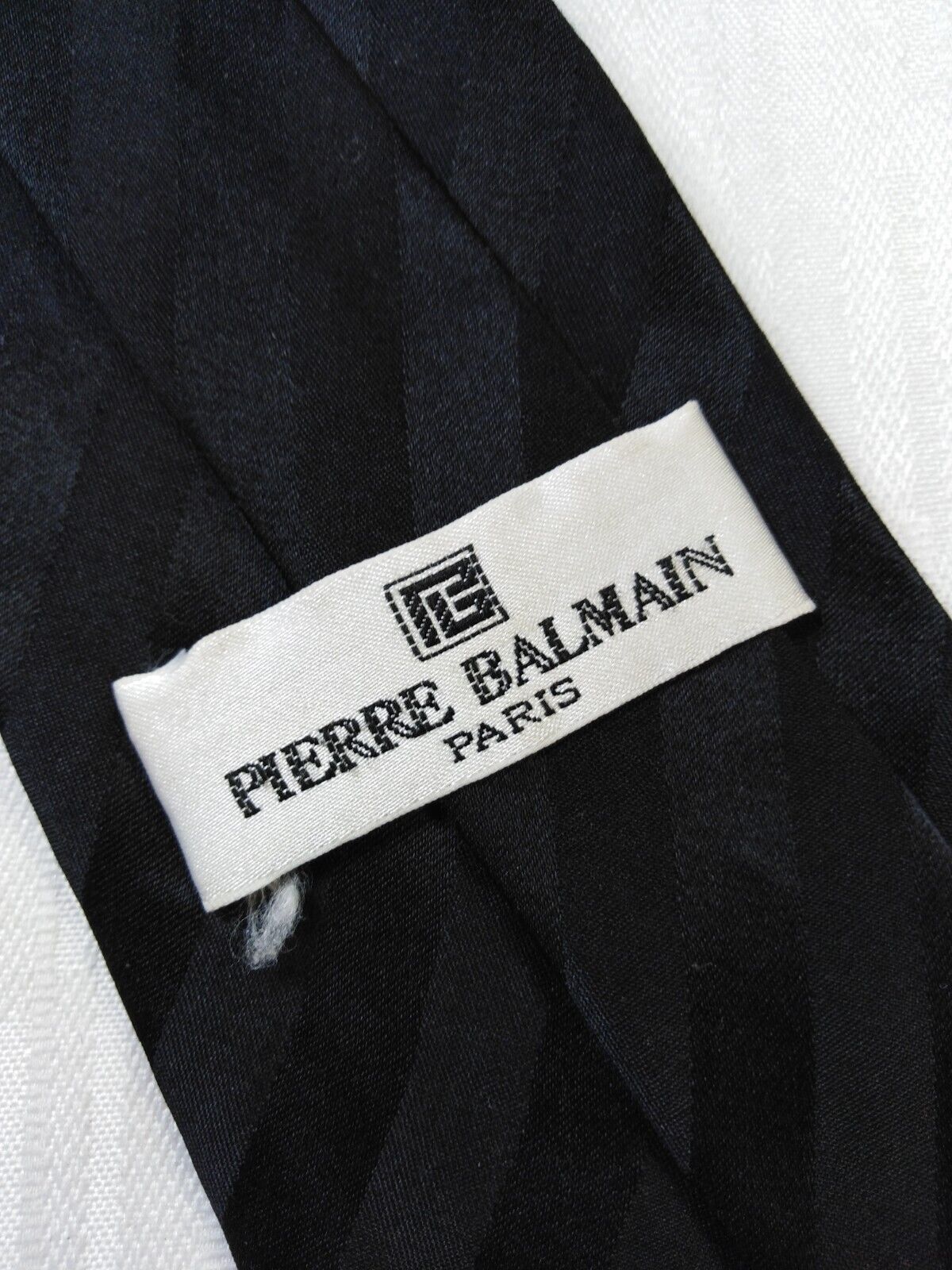 PIERRE BALMAIN 100% SILK TIE SETA CRAVATTA NECKTIE ITALY VINTAGE CLASSIC