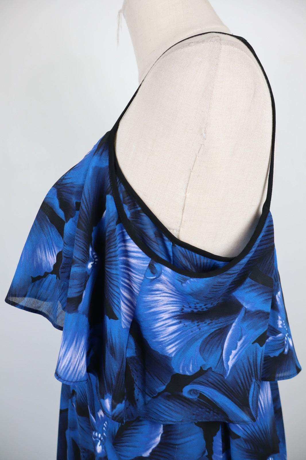 GUESS LOS ANGELES VESTITO ABITO DONNA TG. S WOMAN CASUAL VINTAGE DRESS FLOREALE