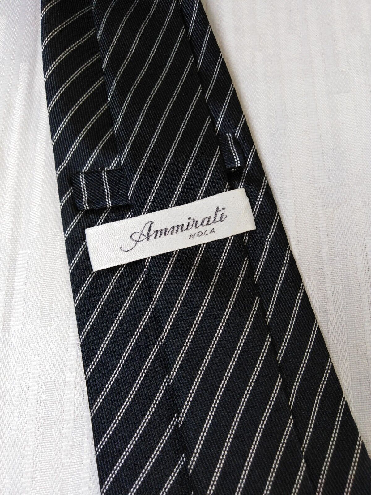 AMMIRATI ROMA 100% SILK TIE SETA CRAVATTA NECKTIE MADE IN ITALY