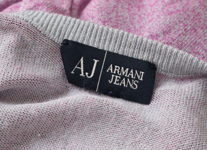 AJ ARMANI JEANS MAGLIA CANOTTA TOP DONNA TG S WOMAN CASUAL VINTAGE TOP T-SHIRT