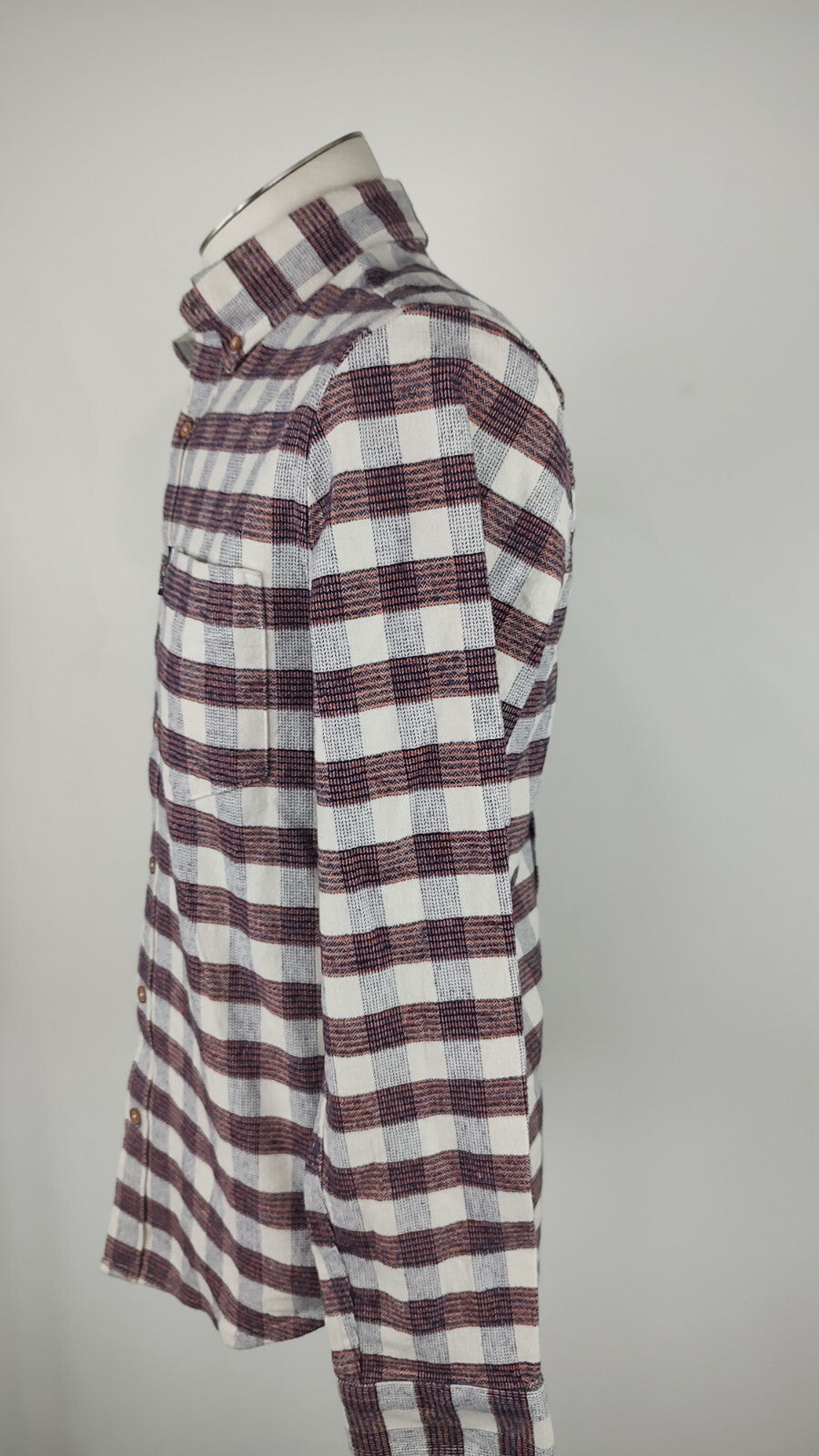 BEN SHERMAN CAMICIA UOMO COTONE TG. S MAN CASUAL VINTAGE SHIRT