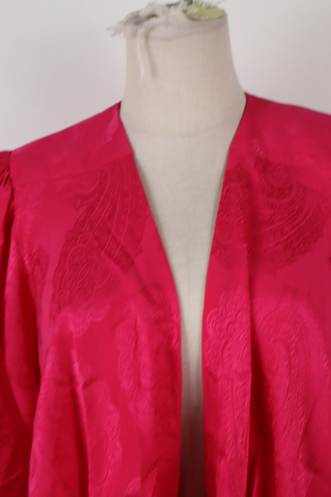 LOUIS FERAUD BLAZER GIACCA DONNA Tg 42 WOMAN VINTAGE JACKET WEST GERMANY SILK