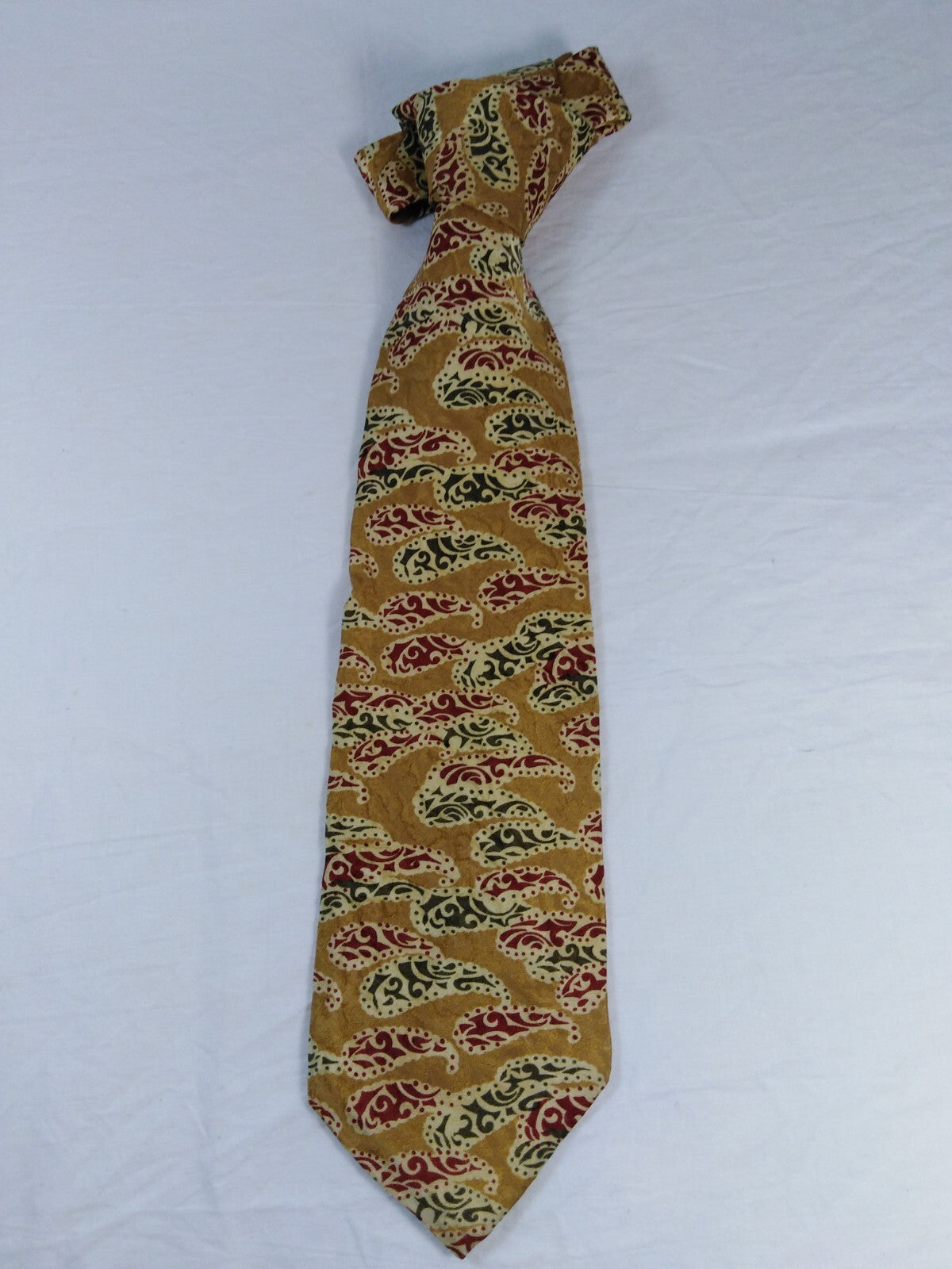 LES COPAINS 100%  SILK TIE SETA CRAVATTA NECKTIE MADE IN ITALY