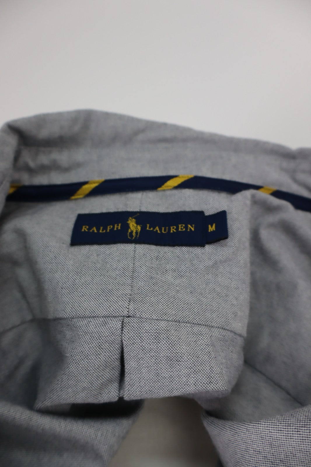 RALPH LAUREN CAMICIA COTONE SHIRT UOMO Tg M MAN VINTAGE CASUAL COTTON