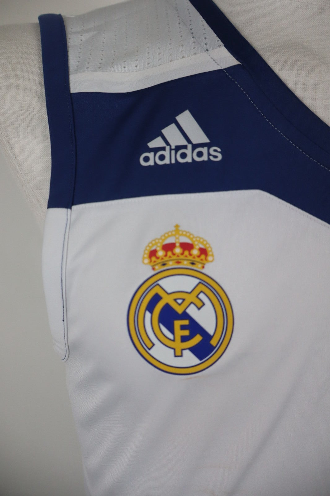 ADIDAS MAGLIA CANOTTA BASKET REAL MADRIDE UOMO Tg M TRIKOT MAN JERSEY 2016/17