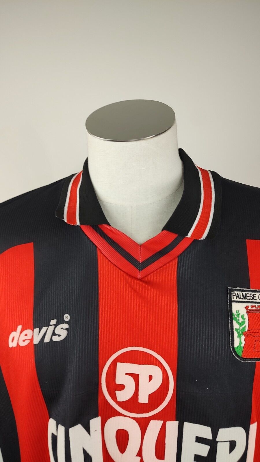 DEVIS PALMESE LUCIANO N. 11 MAGLIA CALCIO UOMO Tg XL SOCCER MAN JERSEY VINTAGE