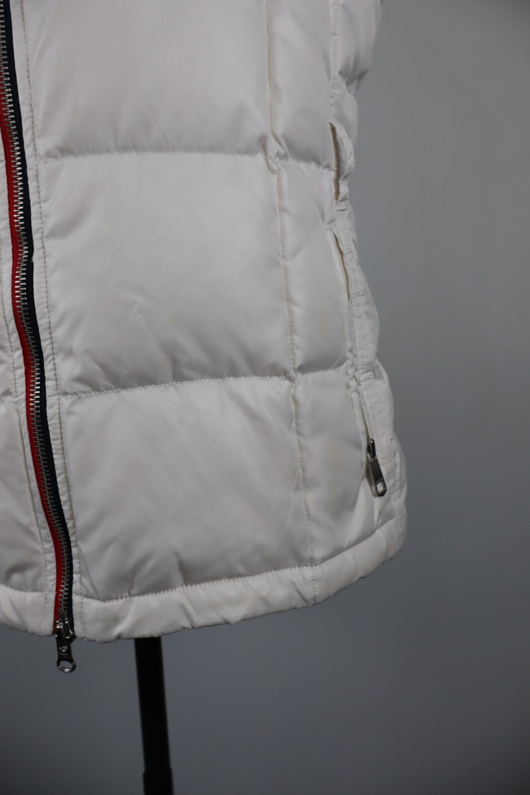 TOMMY HILFIGER SMANICATO GIUBBINO PIUMINO DONNA TG X WOMAN JACKET CASUAL VINTAGE