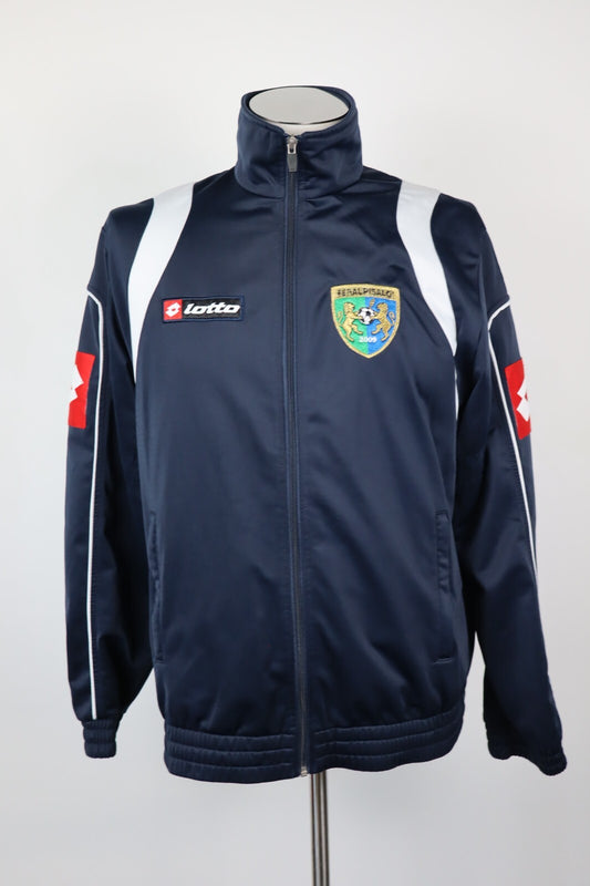 LOTTO FERALPI SALO' FELPA CALCIO CON ZIP UOMO Tg.  L MAN SOCCER JACKET