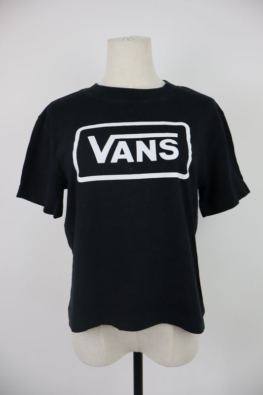 VANS MAGLIA DONNA TG. M WOMAN CASUAL VINTAGE T-SHIRT  TOP COTONE