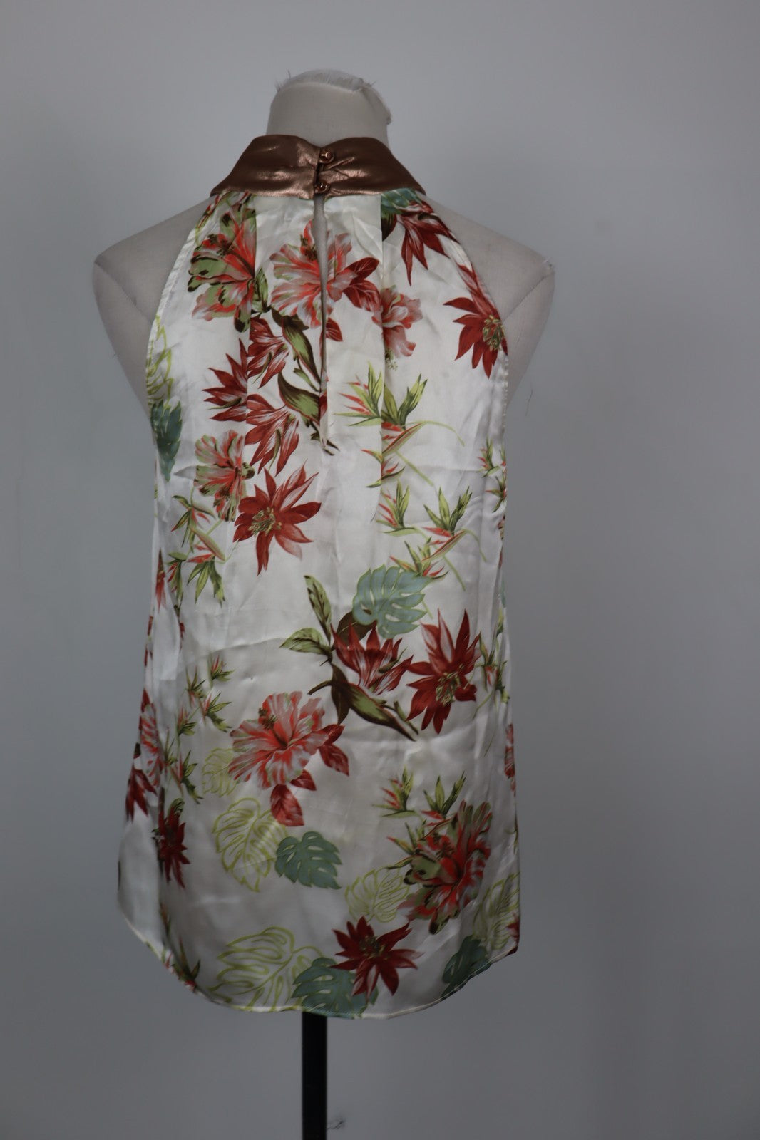 MARELLA MAGLIA DONNA TG. 44 WOMAN CASUAL VINTAGE T-SHIRT TOP CANOTTA SETA