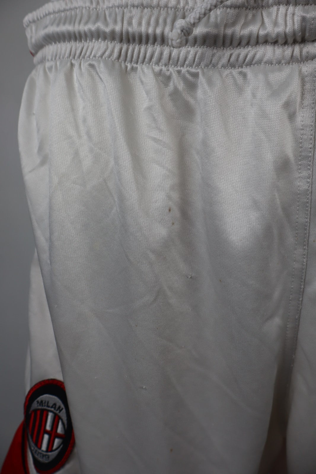 LOTTO MILAN PANTALONCINI CALCIO SPORT UOMO TG L VINTAGE MEN SOCCER SHORTS
