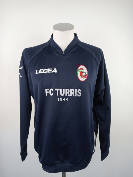 LEGEA FC TURRIS FELPA SPORT CALCIO MAGLIA UOMO Tg L MAN JACKET