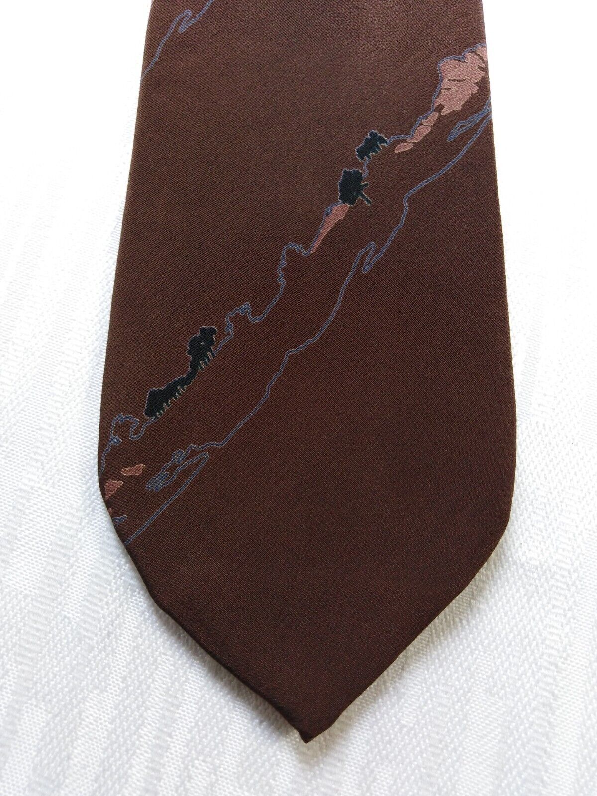CERRUTI 1881 100% SILK TIE SETA CRAVATTA NECKTIE MADE IN ITALY CLASSIC