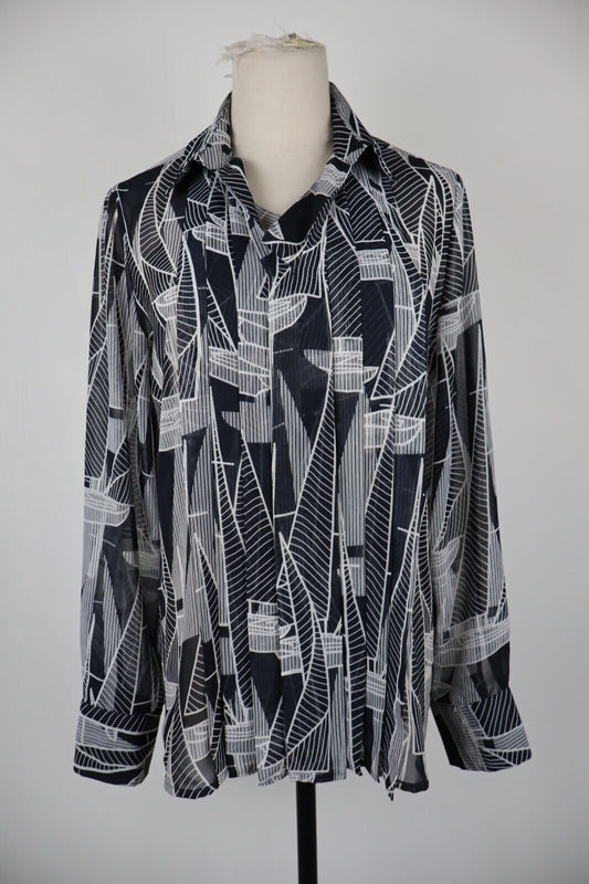 TOMMY HILFIGER CAMICIA  DONNA TG. M WOMAN SHIRT CASUAL VINTAGE