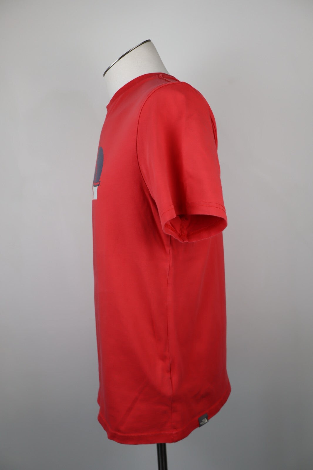 THE NORTH FACE MAGLIA UOMO TG L MAN T-SHIRT CASUAL VINTAGE COTONE COTTON ROSSO