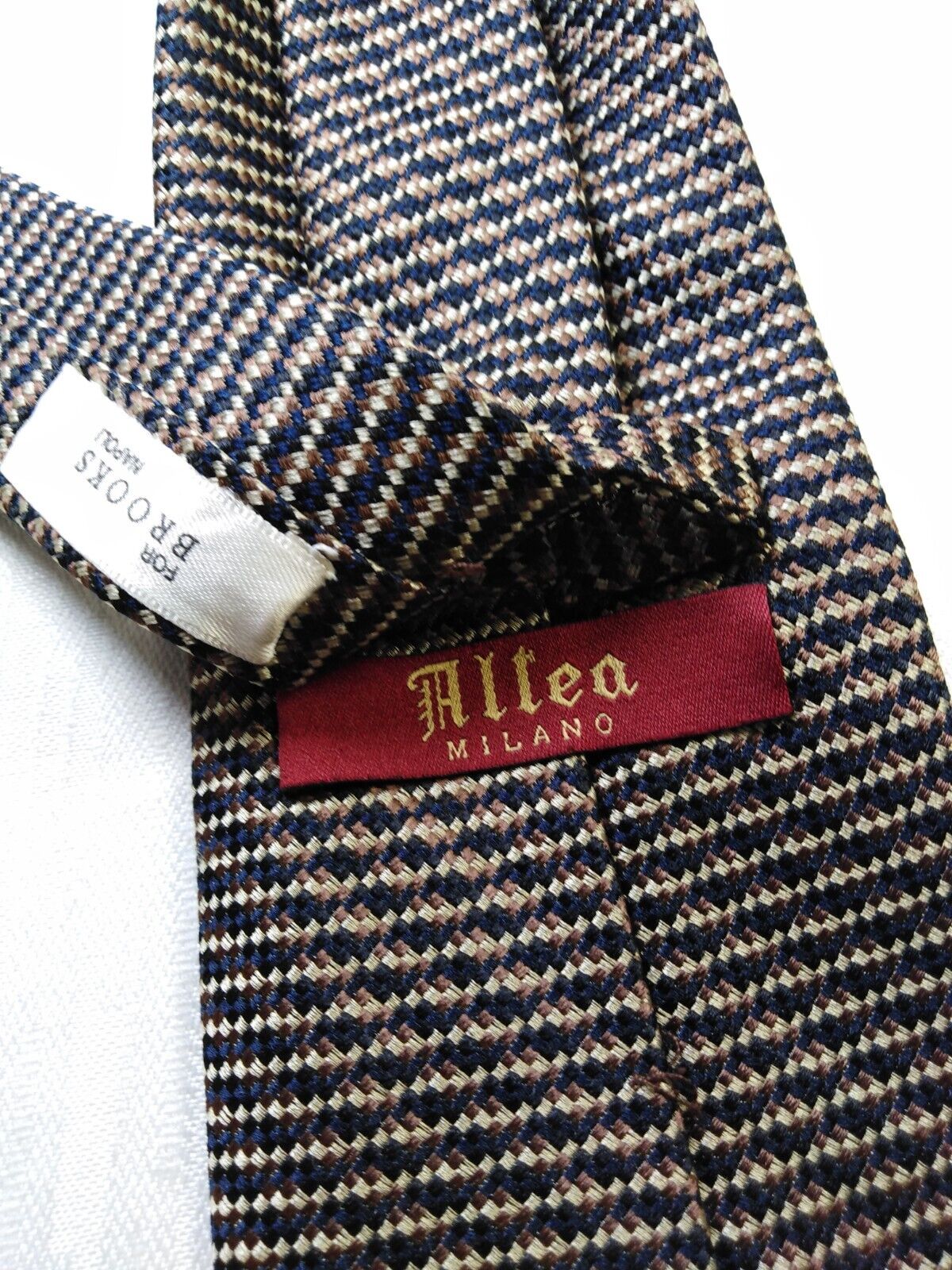 ALTEA MILANO 100% SETA SILK TIE CRAVATTA NECKTIE MADE IN ITALY VINTAGE CLASSIC
